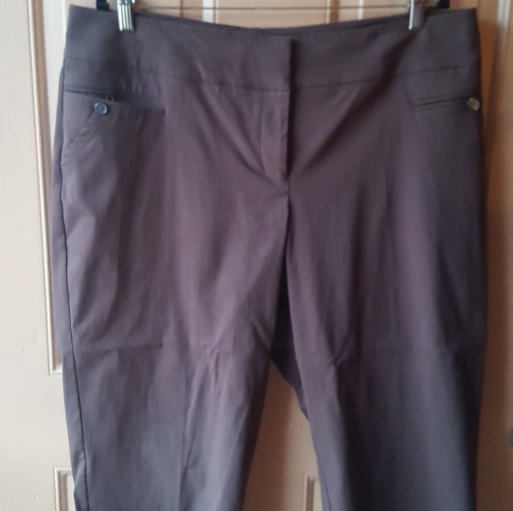 Lane bryant cropped pants